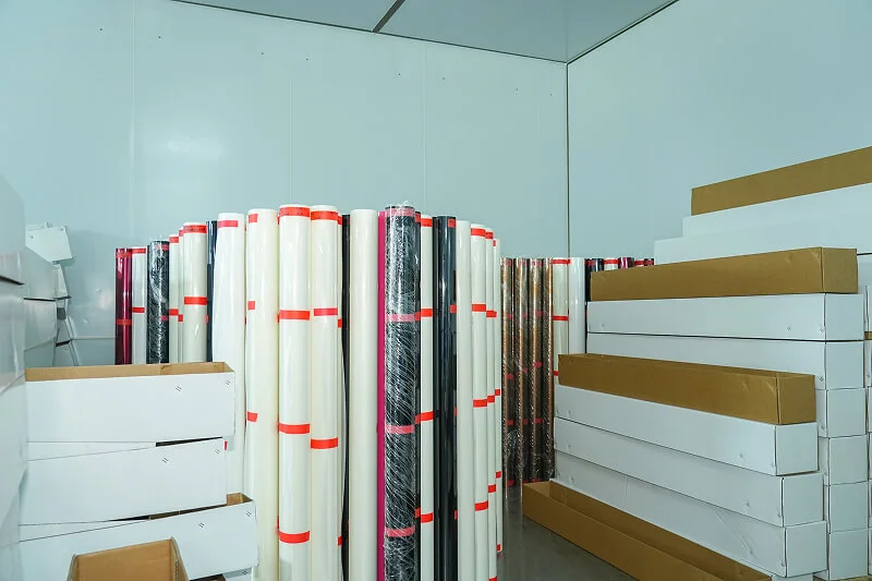 Organized PPF roll dispatch