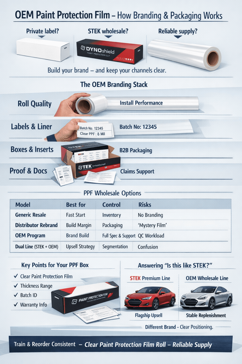 OEM Paint Protection Film – How Branding & Packaging Works